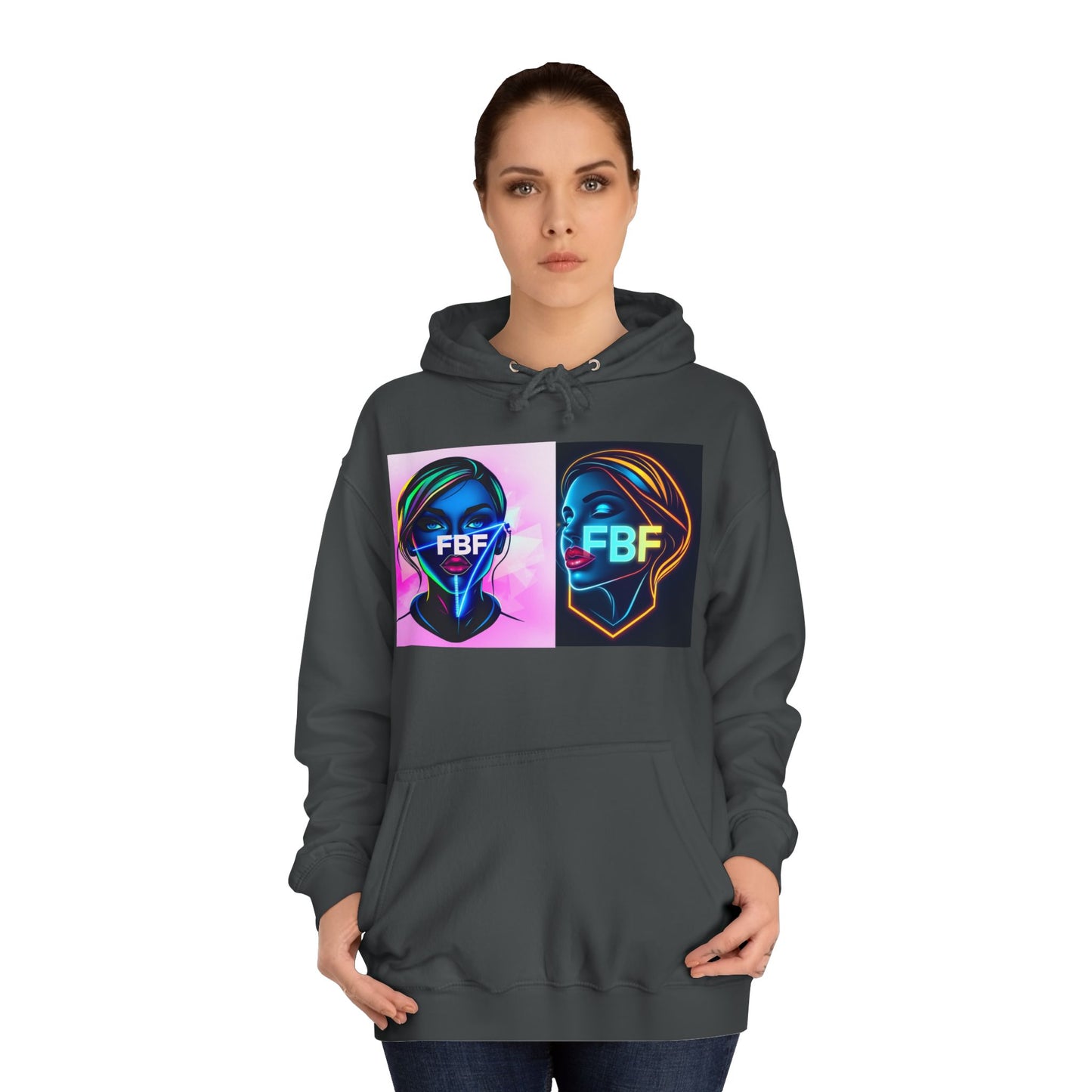 Vibrant Unisex College Hoodie with Neon Graphic Design, Trendy Sweatshirt, College Apparel, Unisex Hoodie, Gift for Students, [...]