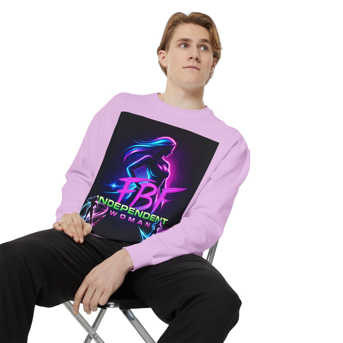 Unisex Garment-Dyed Sweatshirt
