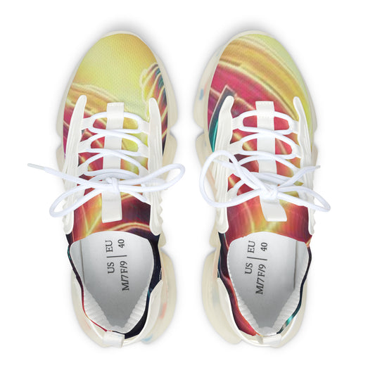 Vibrant Women's Mesh Sneakers | Fashionable Slip-Ons for Casual Outings, Athletic Days, Gift for Her, Stylish Footwear