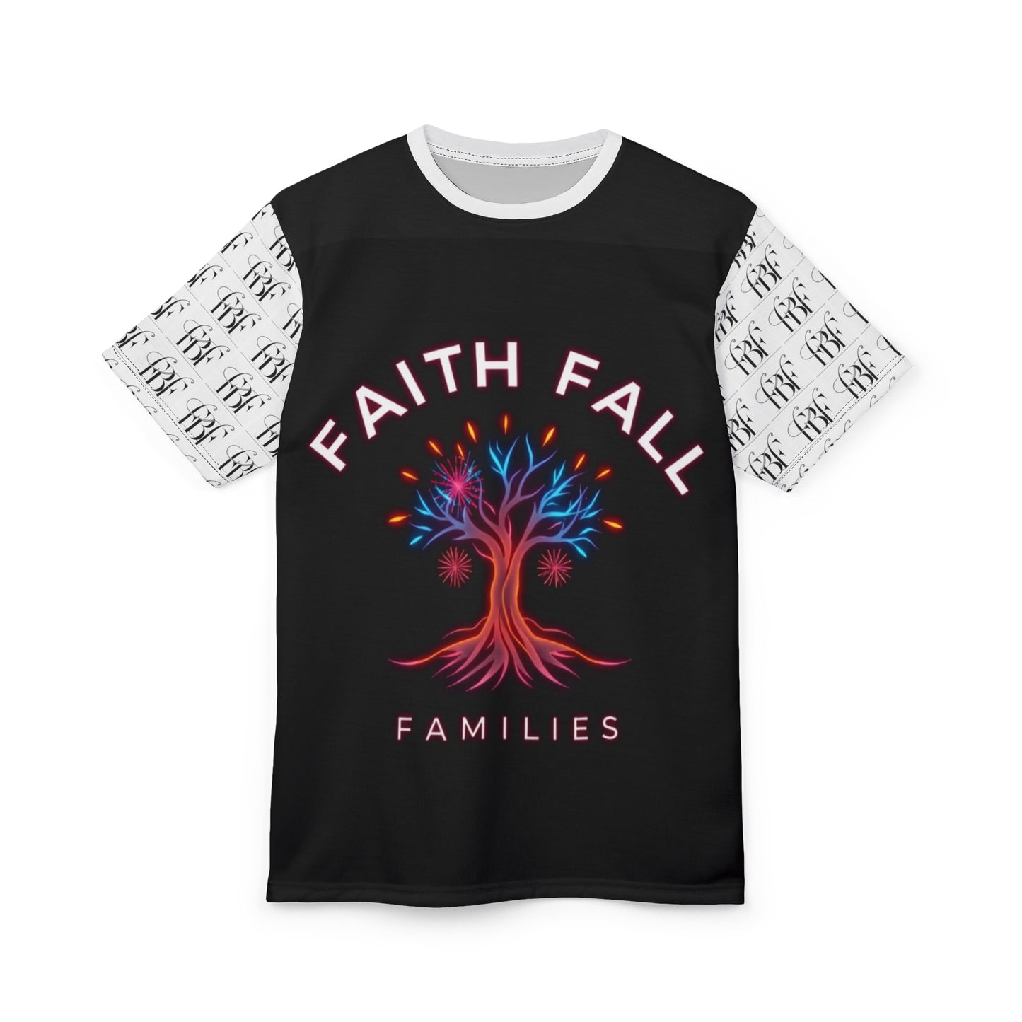 Vibrant Faith Fall Unisex Tee, Inspirational Shirt for Families, Autumn Apparel, Cozy Fall Fashion, Gift for Thanksgiving