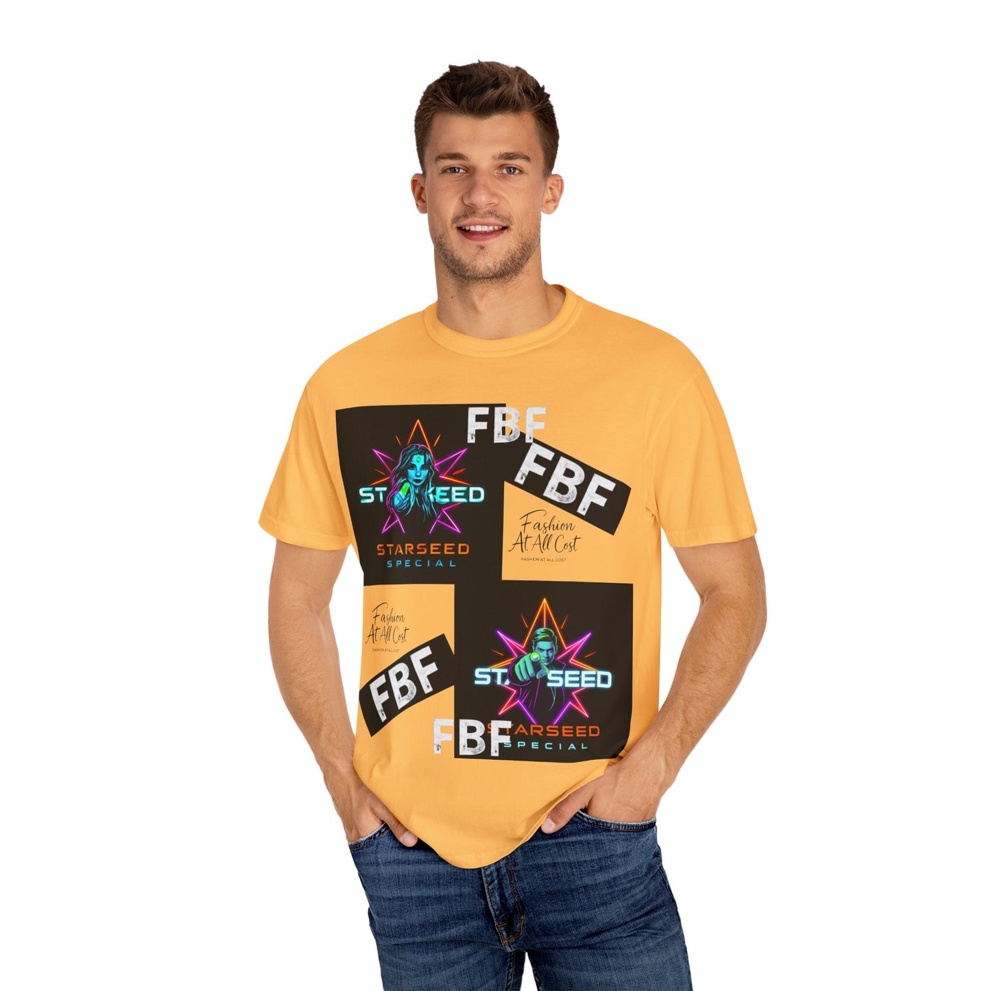 Garment-Dyed T-shirt, Trendy Graphic Tee, Casual Streetwear, Gift for Fashion Lovers, Unisex Style, Everyday Wear
