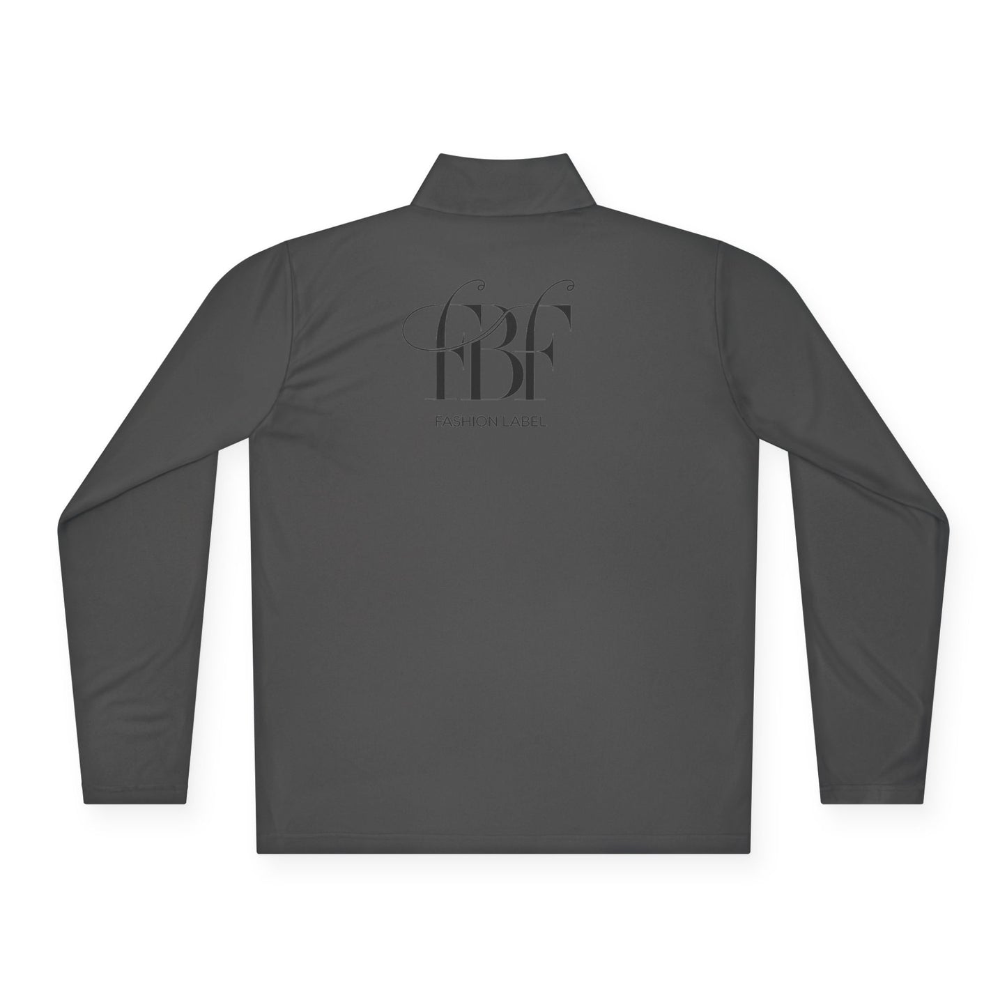 Quarter-Zip Pullover — Retro Neon Graphic with "Forever Fashion" Logo
