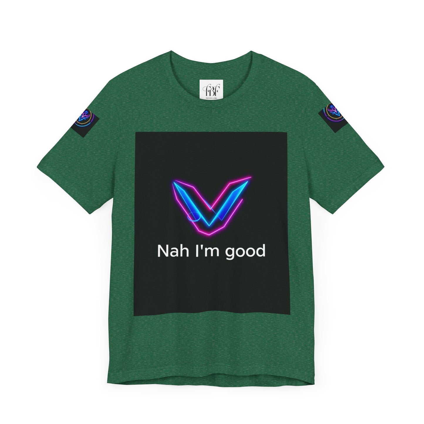 Neon Graphic Tee for Trendy Vibes, Casual Wear, Gift for Friends, Streetwear, Relaxed Fit, Graphic Art Tee