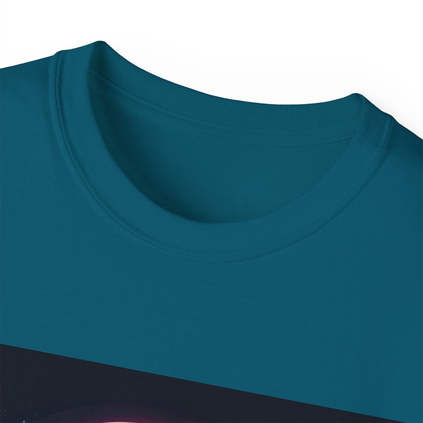 NY Italian Culture T‑Shirt — Retro Neon Brooklyn Bridge Graphic