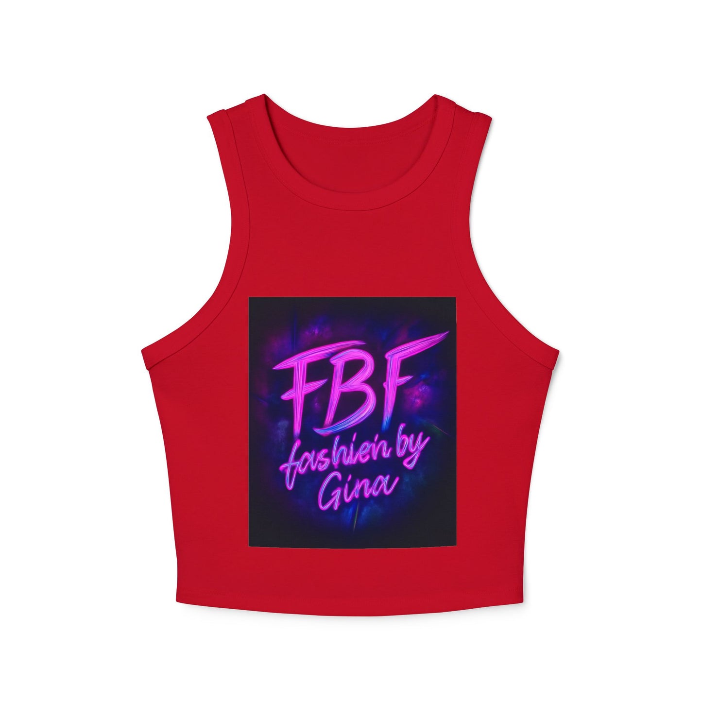 Women's Micro Rib Racer Tank Top