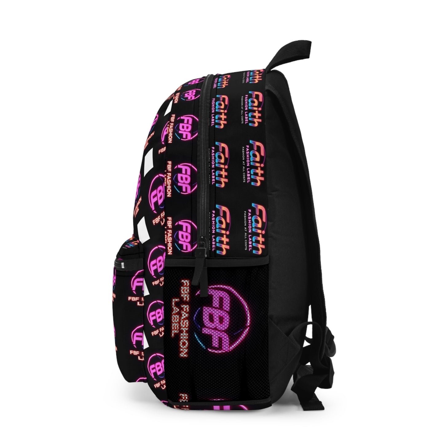 Fashionable Backpack - Trendy, Stylish, Everyday Use, Back to School, Gift for Her, FBF Logo Design