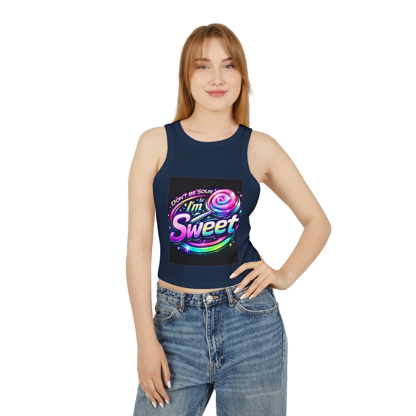 Women's Micro Rib Racer Tank Top
