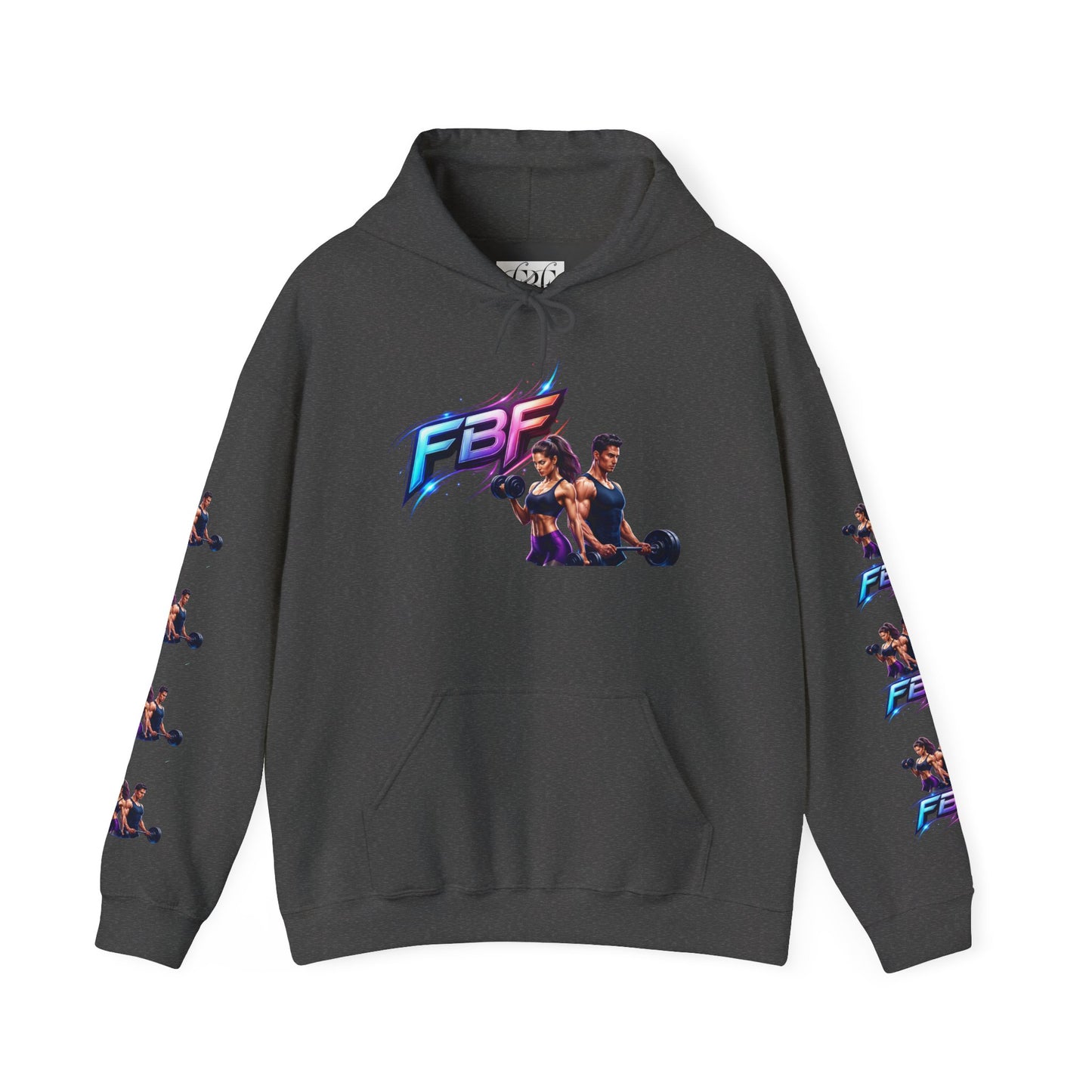 Weightlifting Hoodie — "Blood, Sweat and Tears" Fitness Pullover