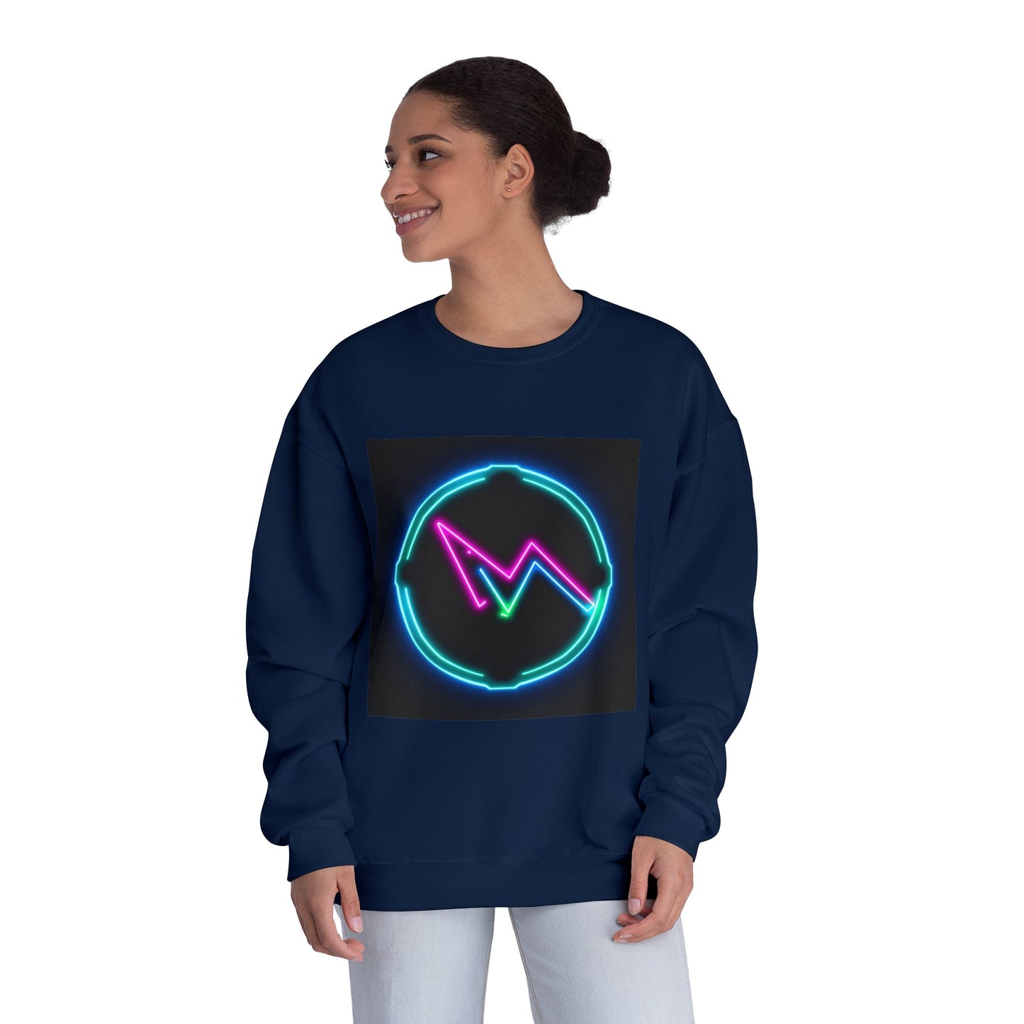 Neon Pulse Unisex Crewneck Sweatshirt