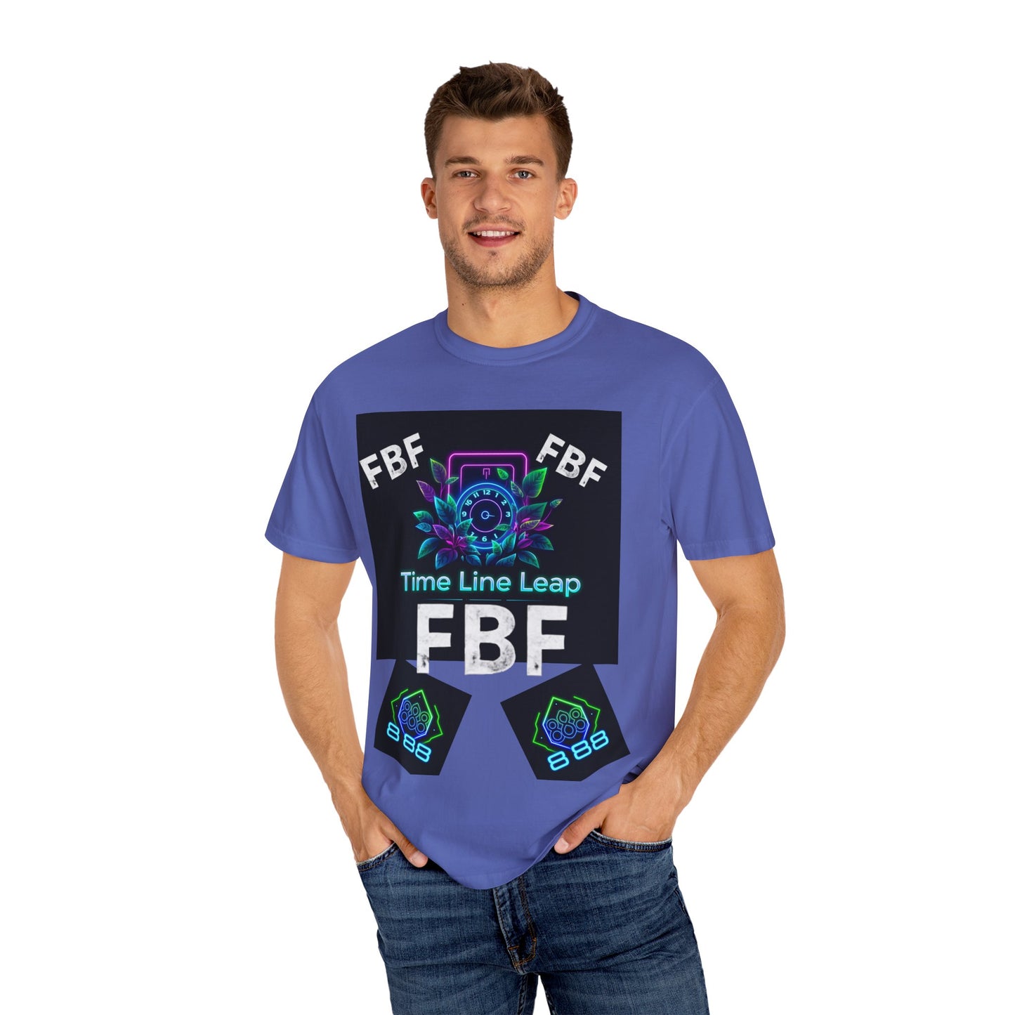 Colorful Unisex Graphic Tee with Retro Vibes, Cool T-shirt for Trendsetters, Perfect for Festivals, Summer Events, Gift for Friends