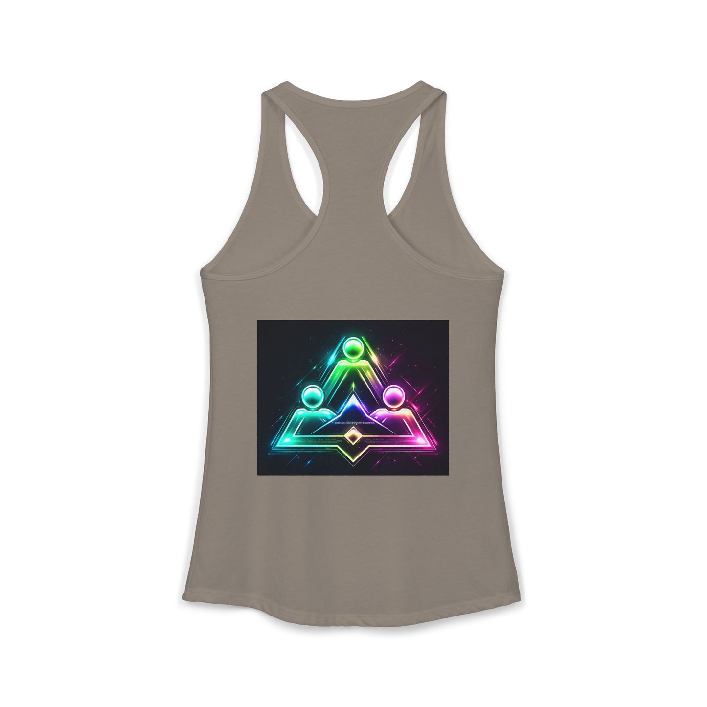 True strength don’t need numbers Women's Ideal Racerback Tank