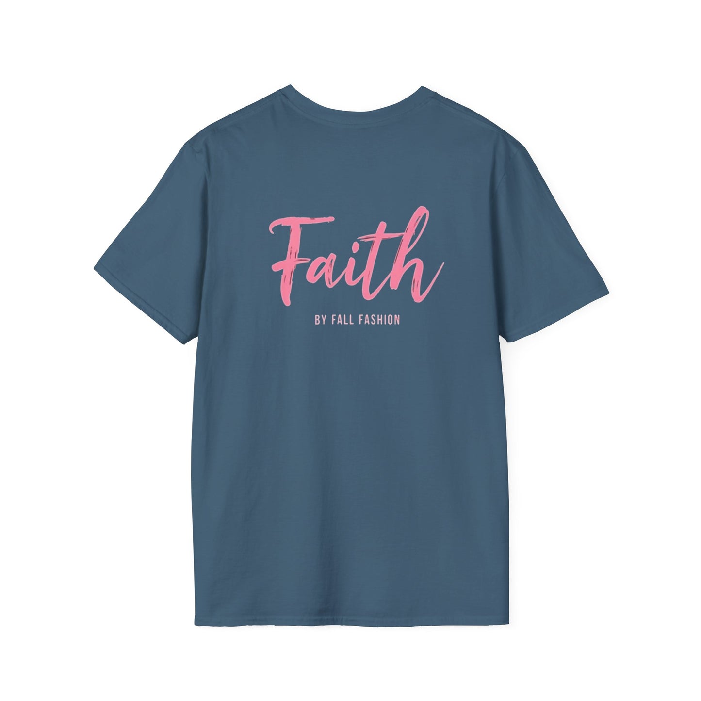 Faith-Inspiring Unisex Softstyle T-Shirt, Everyday Wear, Gift for Her, Christian Apparel, Inspirational Tee, Spiritual Comfort
