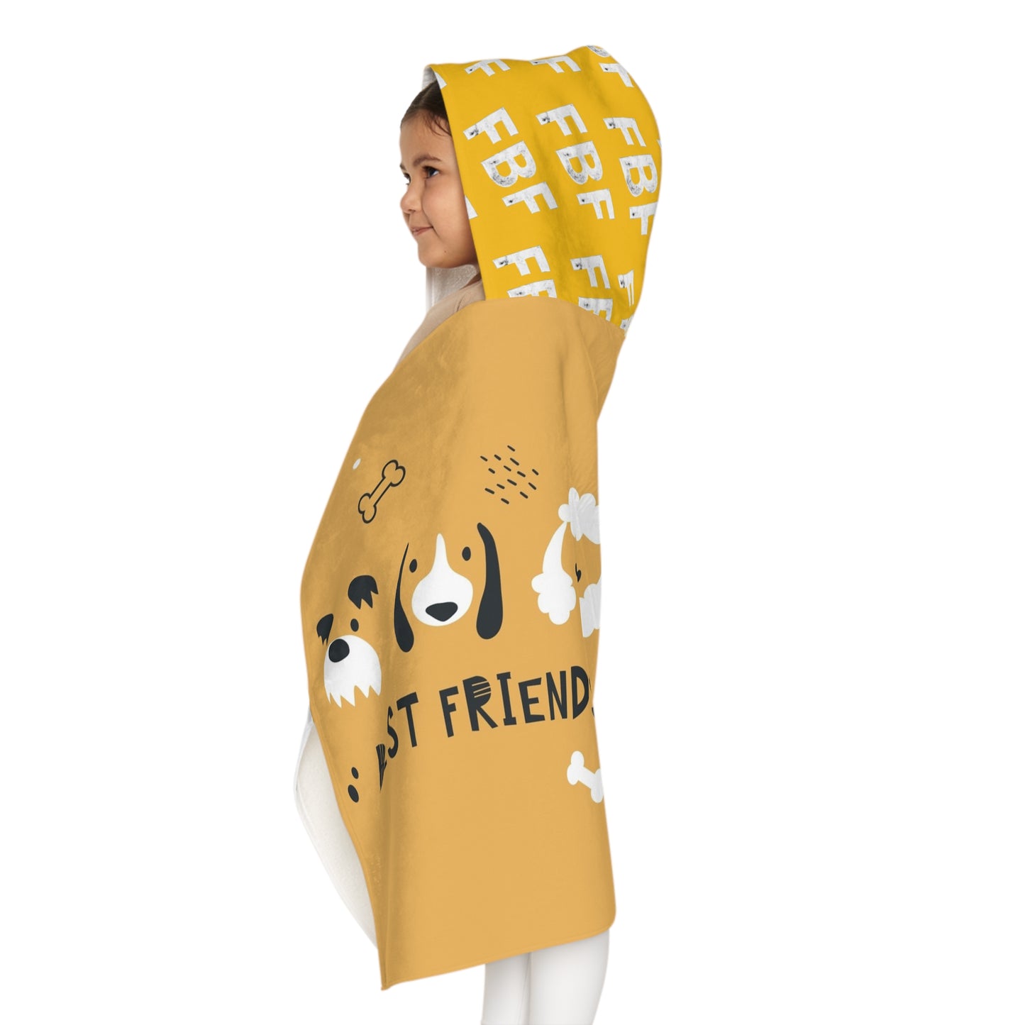 Best Fur Friends Youth Hooded Towel