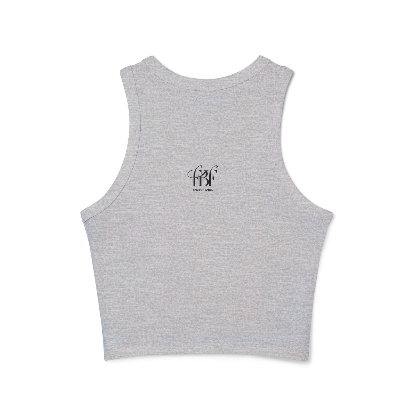 Dump Him Graphic Racer Tank Top — Bold Retro Heart Breakup Tee for Women