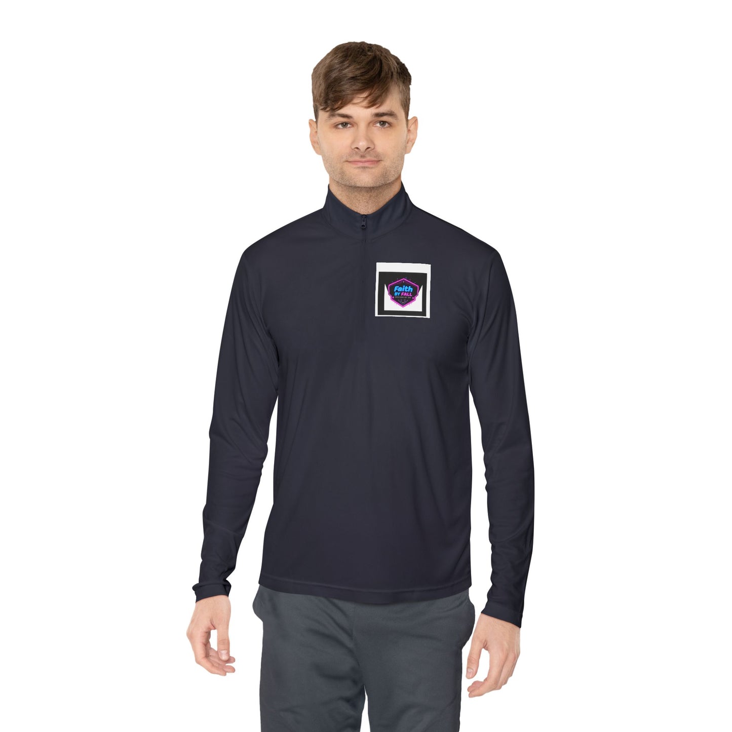 Unisex Quarter-Zip Pullover - Faith by Fall Design