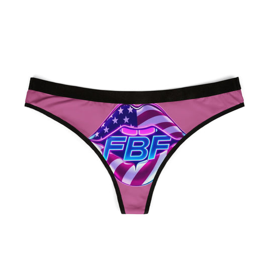 Patriotic Women's Thongs, Fun & Flirty Underwear, Fourth of July Lingerie, Gift for Her, Festival Fashion