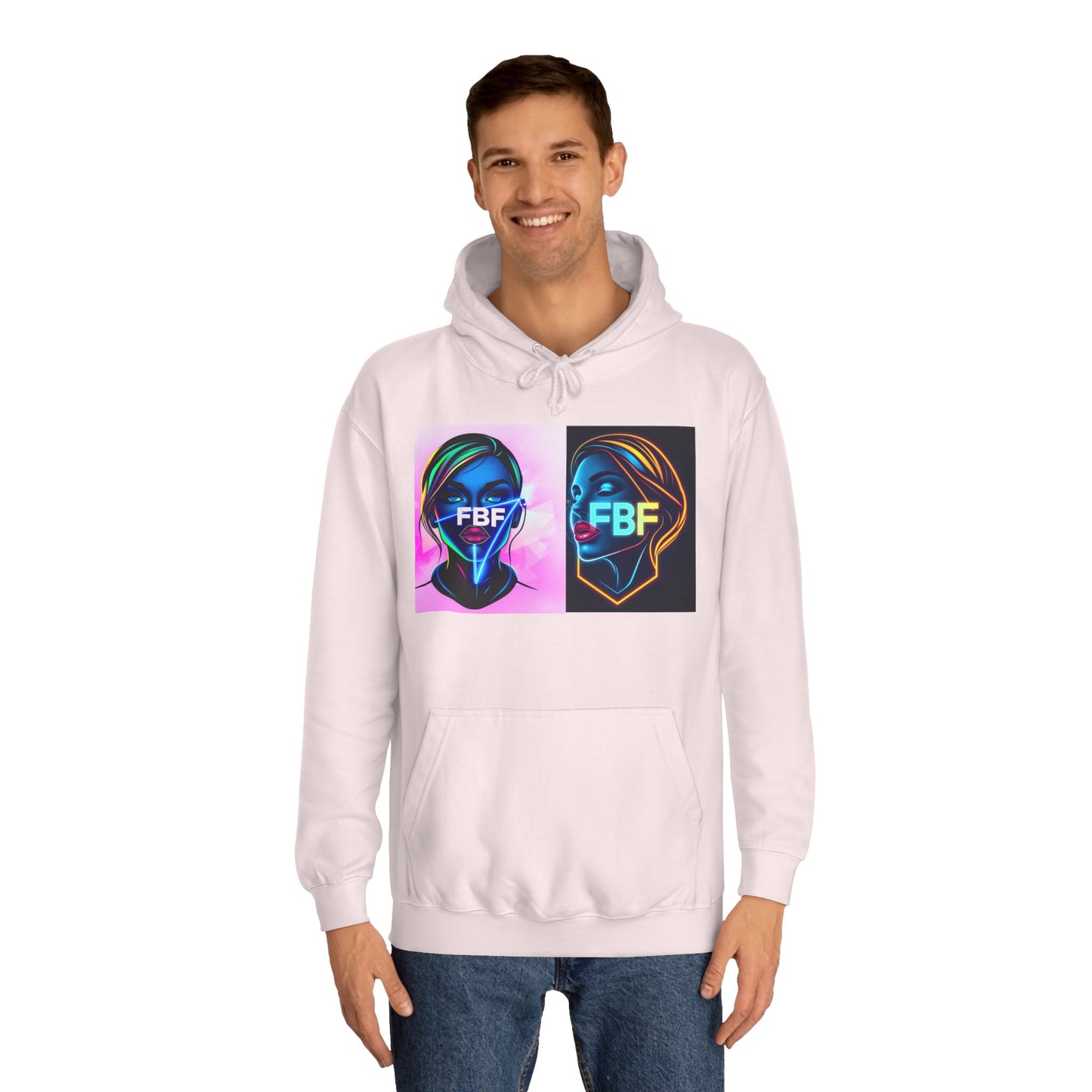 Vibrant Unisex College Hoodie with Neon Graphic Design, Trendy Sweatshirt, College Apparel, Unisex Hoodie, Gift for Students, [...]