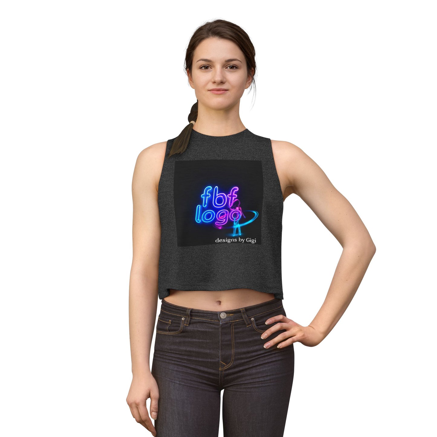Fbf logo designs by Gigi Women's Crop Top