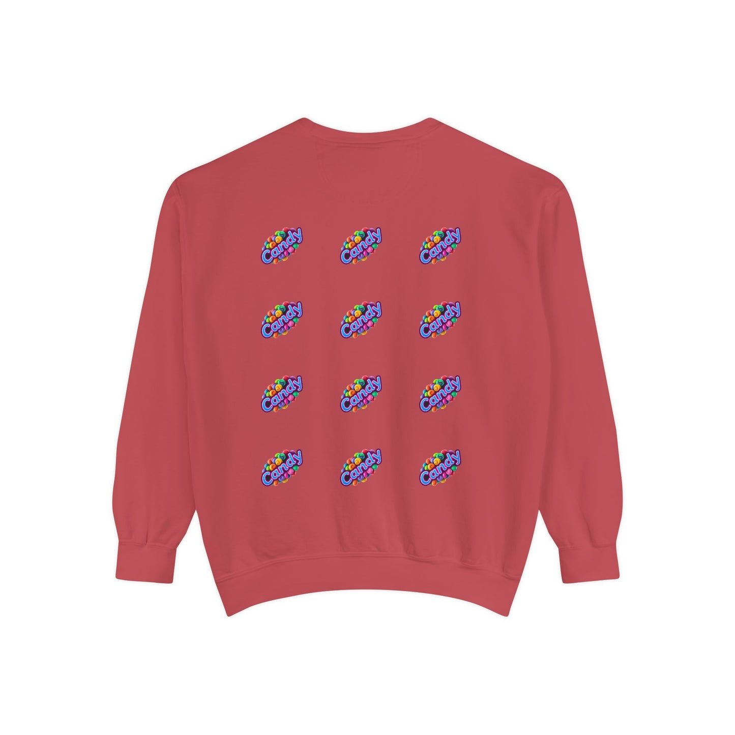 Candy-Themed Unisex Garment-Dyed Sweatshirt - Nostalgic Apparel for Sweet Lovers, Cozy Casual Wear, Gift for Candy Lovers, Colorful [...]