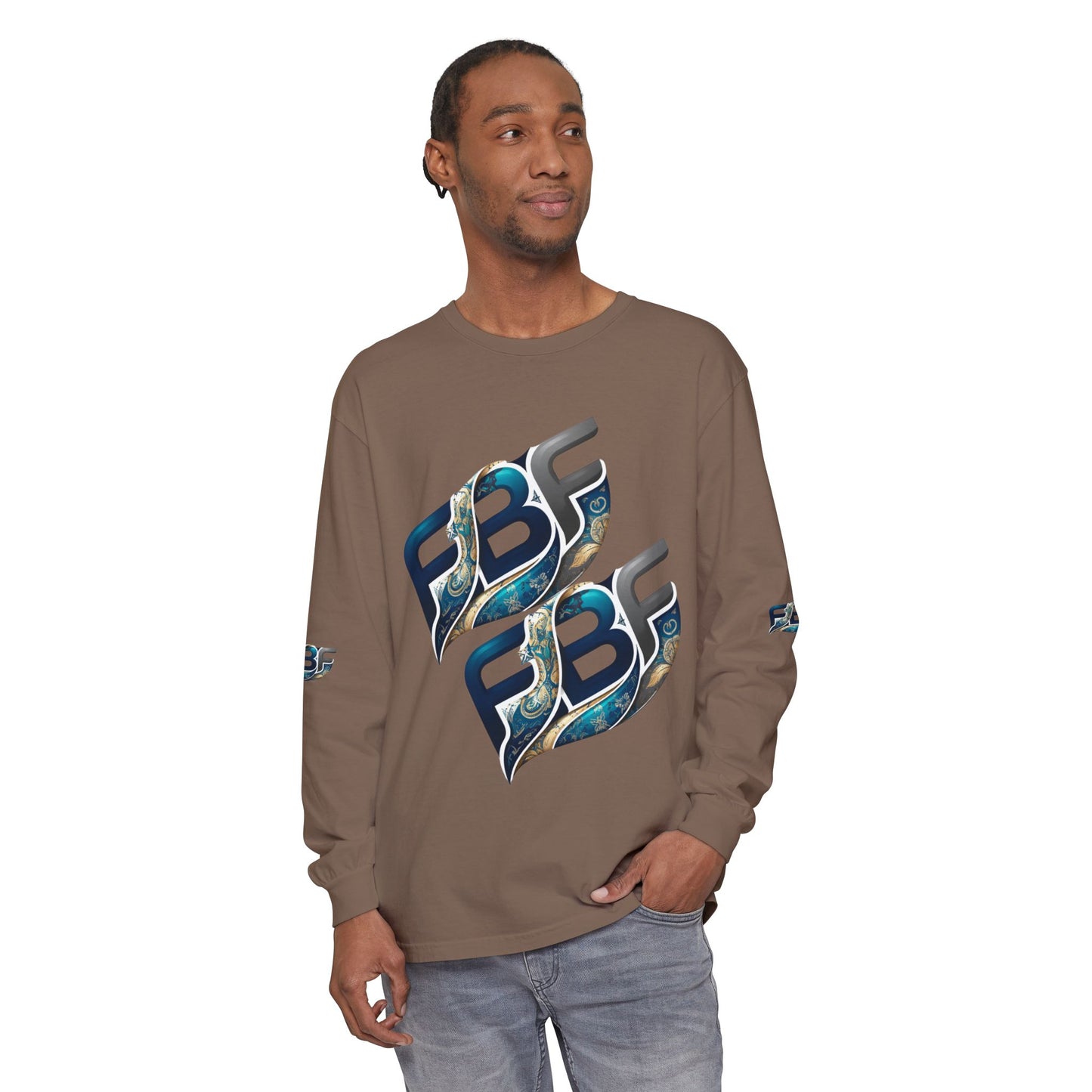 FBF Logo Long Sleeve T‑Shirt — Graphic Streetwear Tee