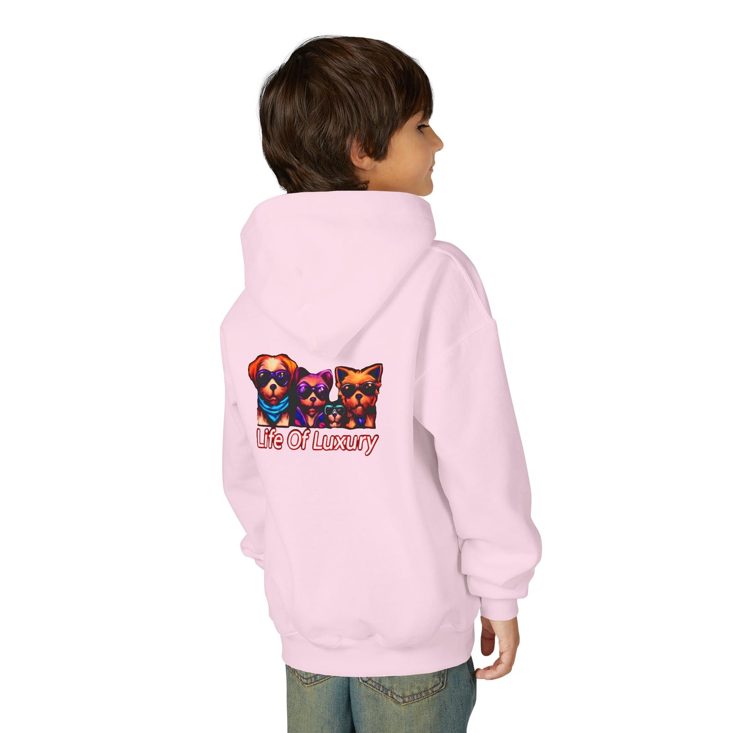 Youth Heavy Blend Hooded Sweatshirt