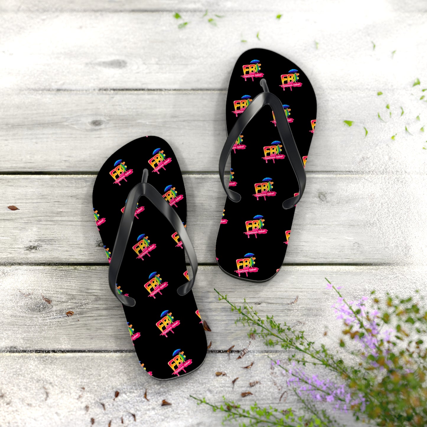 Colorful Fun Flip Flops for Beach Days, Summer Outfits, Pool Parties, Vacation, Gift for Her