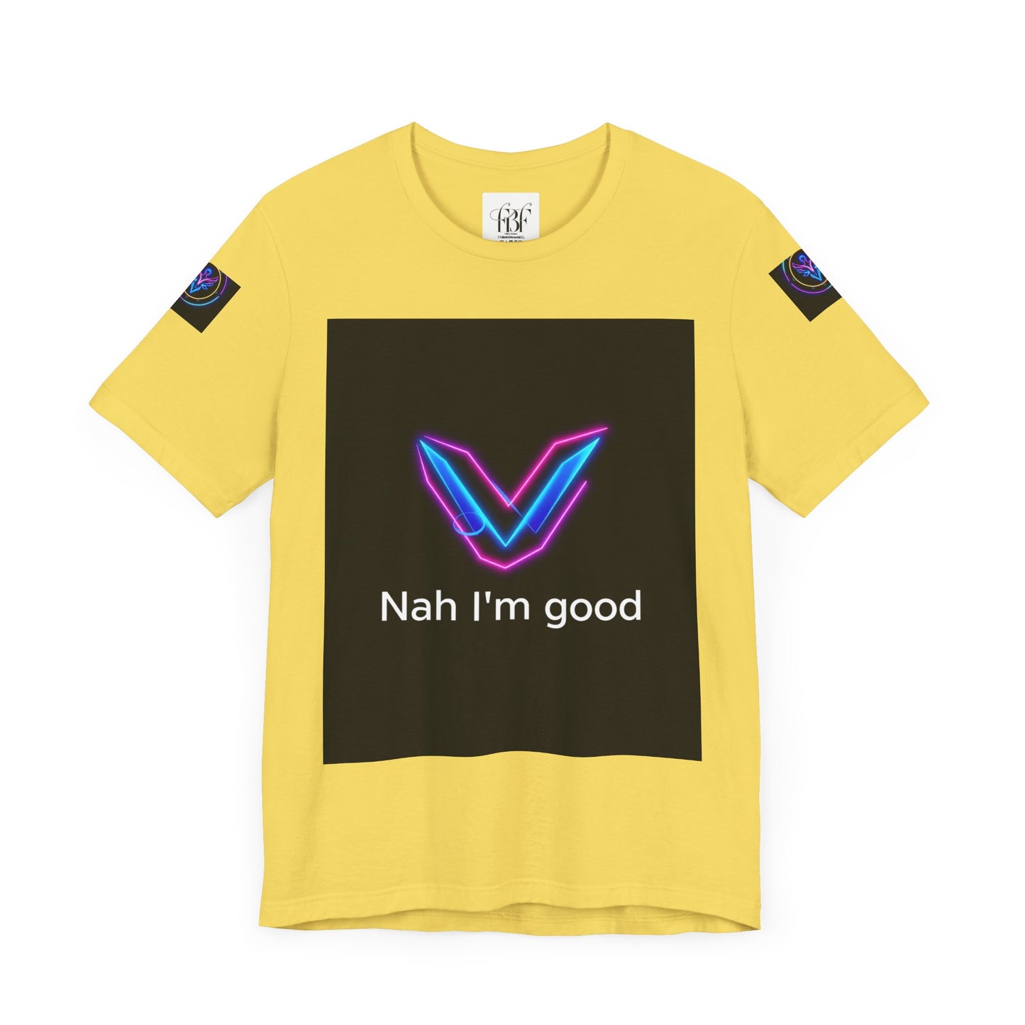 Neon Graphic Tee for Trendy Vibes, Casual Wear, Gift for Friends, Streetwear, Relaxed Fit, Graphic Art Tee