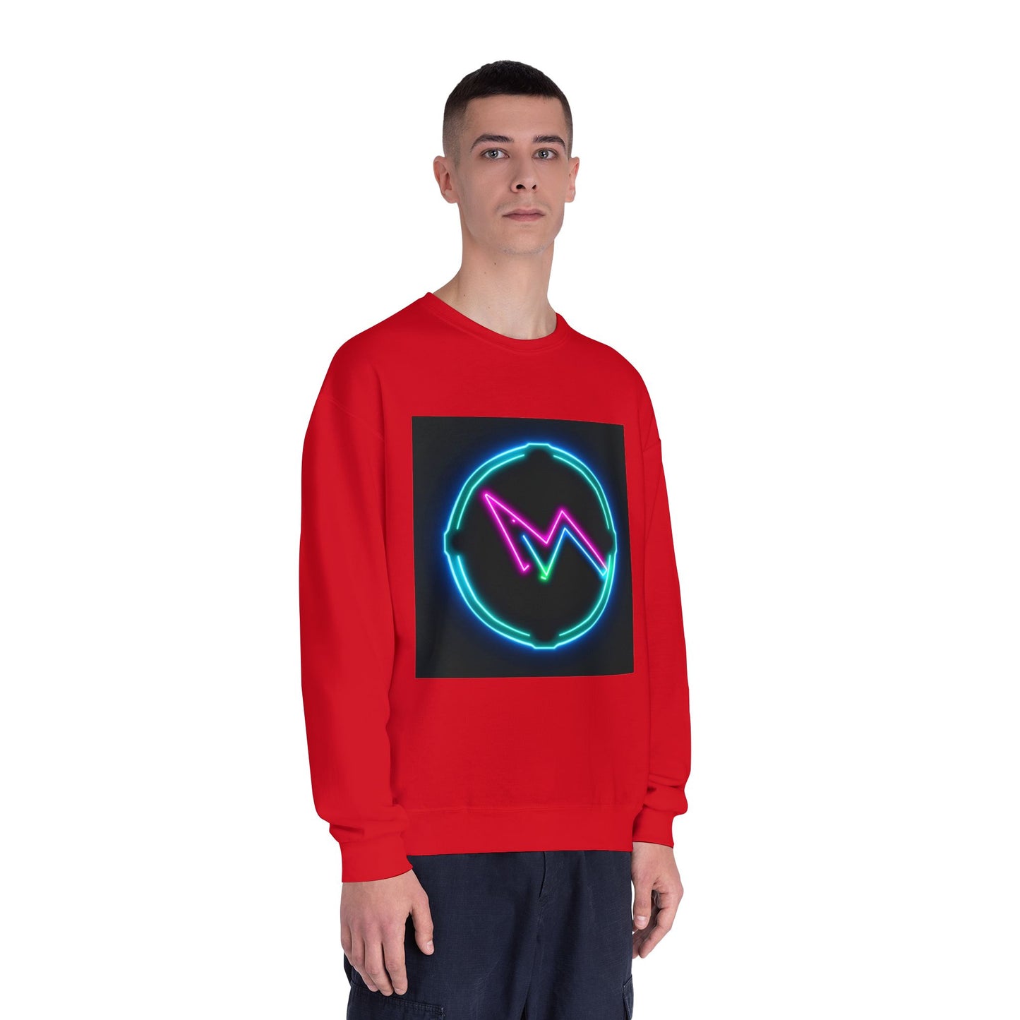 Neon Pulse Unisex Crewneck Sweatshirt