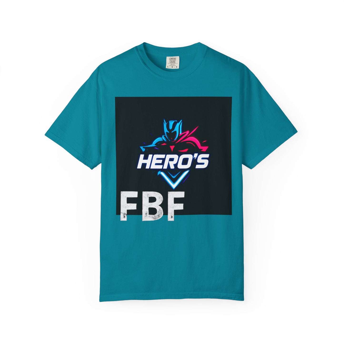 Hero's Unisex Garment-Dyed T-shirt, Casual Tee, Perfect for Gifting, Comic Fans, Hero Celebrations, Graphic Tee, Everyday Wear