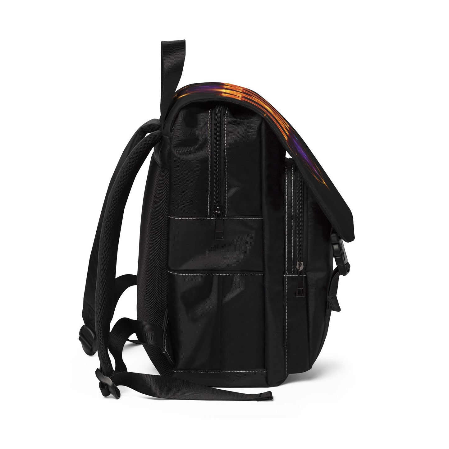 Cosmic 11:11 Shoulder Backpack | Unisex Daypack, Perfect for Festivals, College, Travel, Magic Moments, Unique Gift