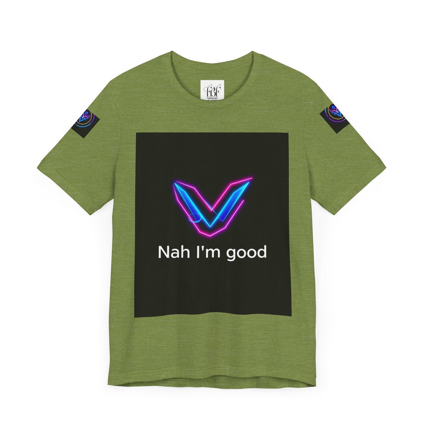Neon Graphic Tee for Trendy Vibes, Casual Wear, Gift for Friends, Streetwear, Relaxed Fit, Graphic Art Tee
