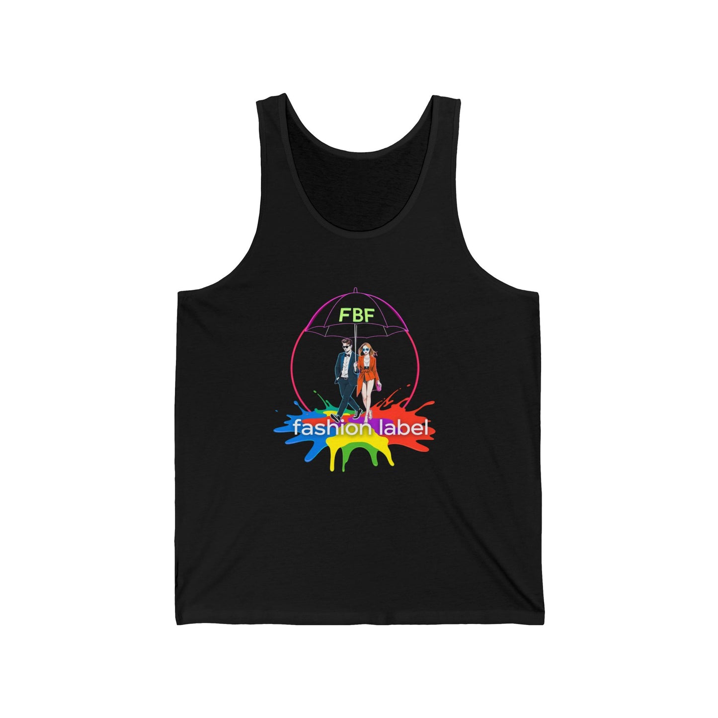 Trendy Unisex Jersey Tank Top – Vibrant Fashion Statement, Casual Wear, Street Style, Summer Outfits, Festival Top