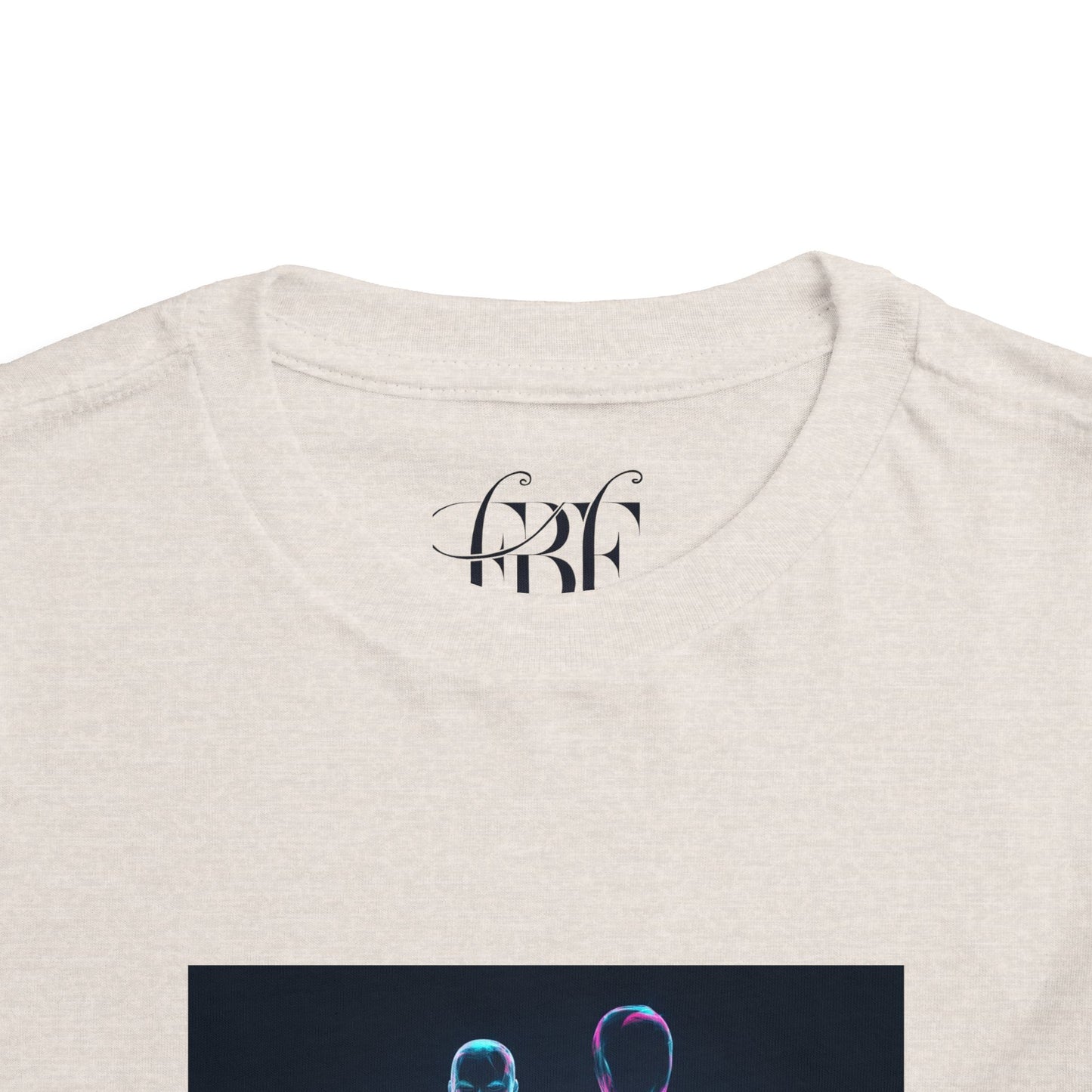Toddler Tee — Energy & Vibes Neon Dance Graphic