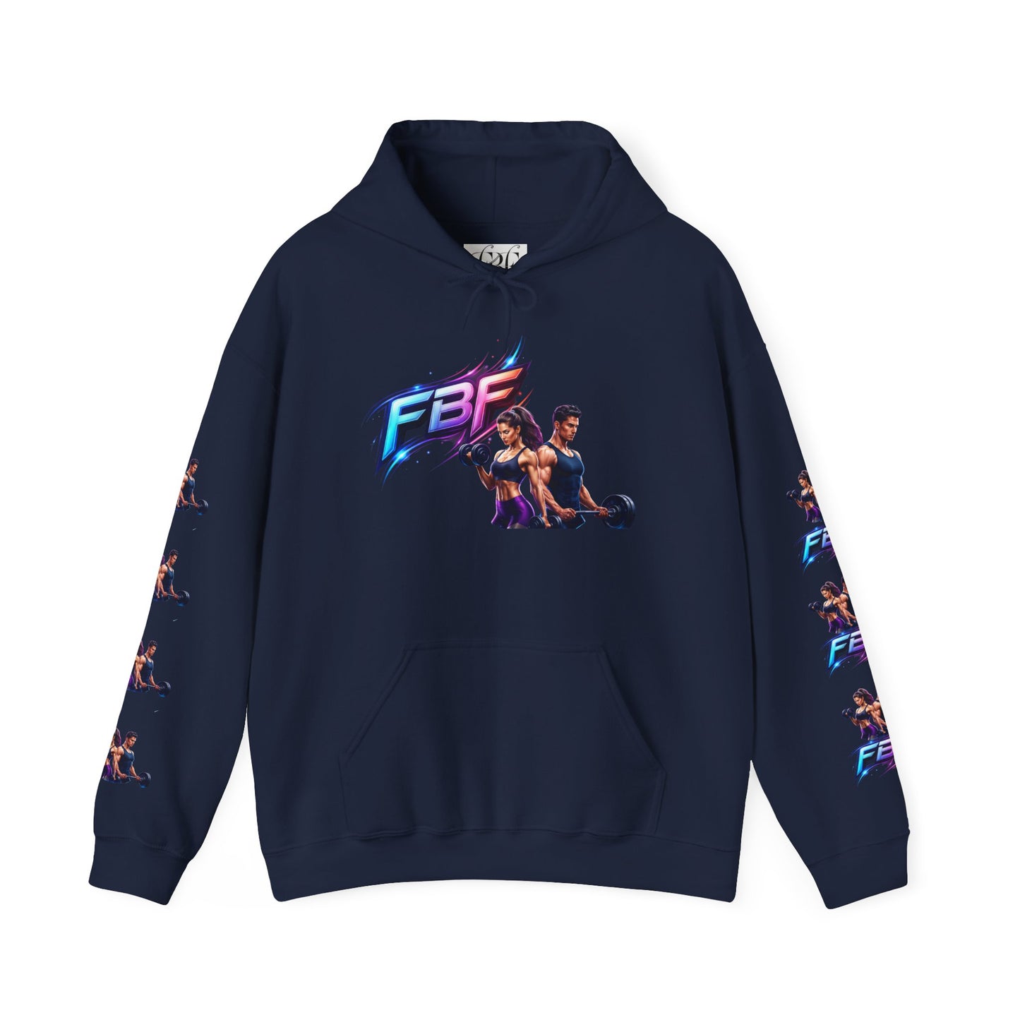 Weightlifting Hoodie — "Blood, Sweat and Tears" Fitness Pullover