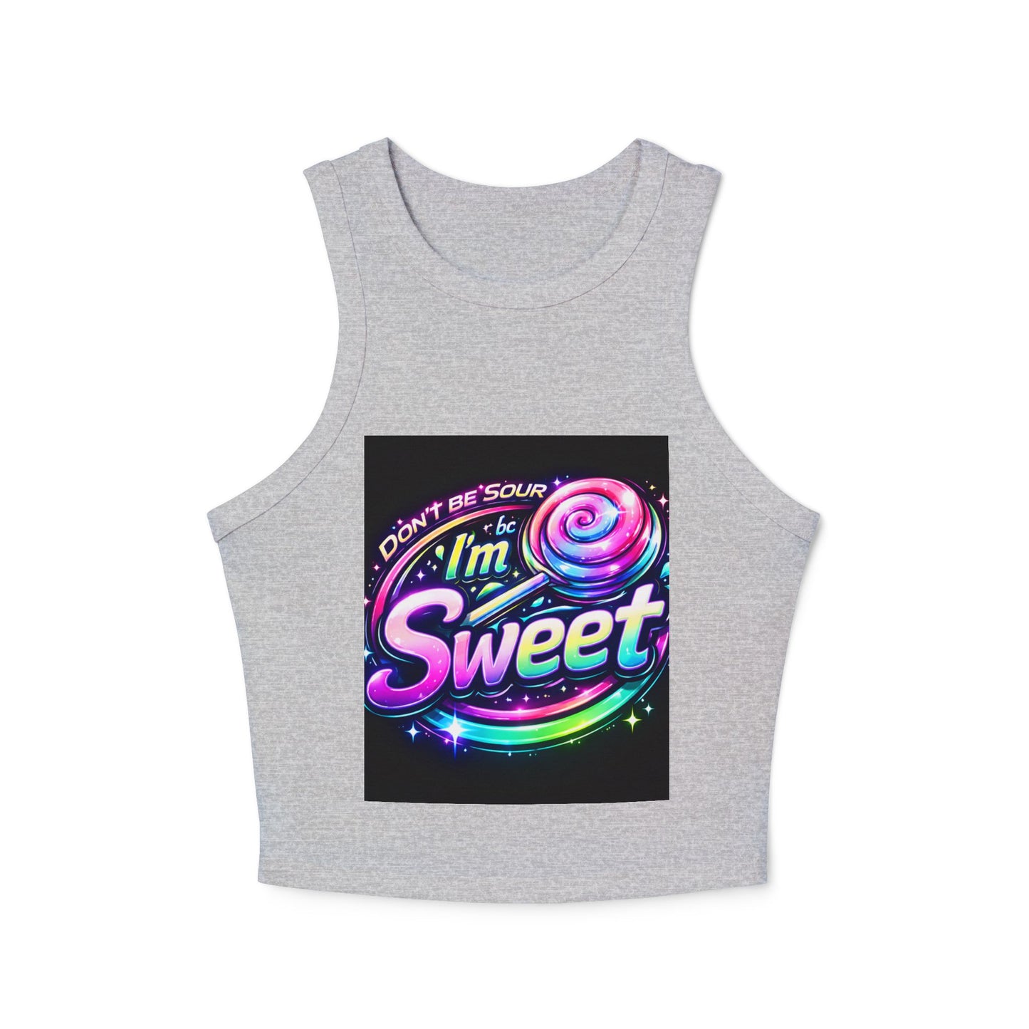 Women's Micro Rib Racer Tank Top