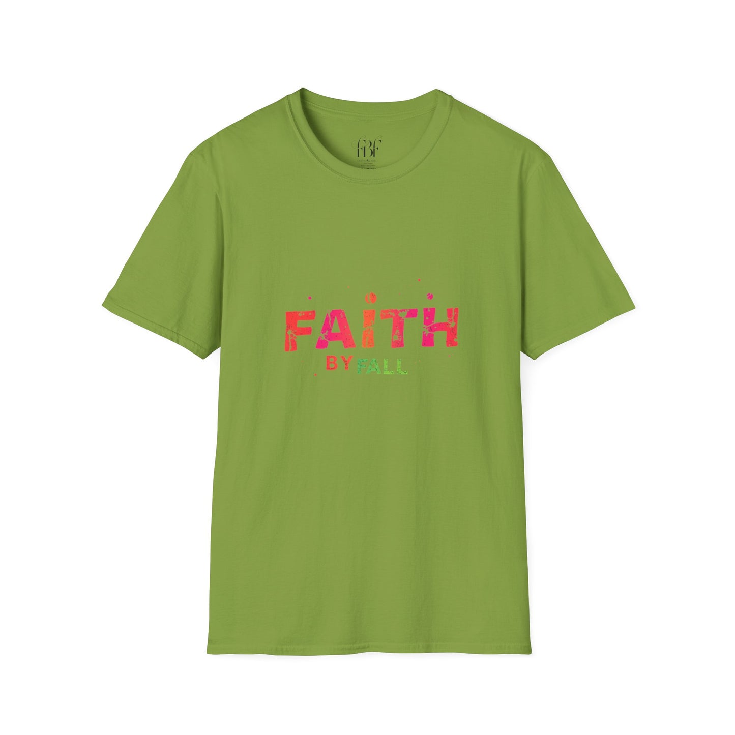 Faith-Inspiring Unisex Softstyle T-Shirt, Everyday Wear, Gift for Her, Christian Apparel, Inspirational Tee, Spiritual Comfort