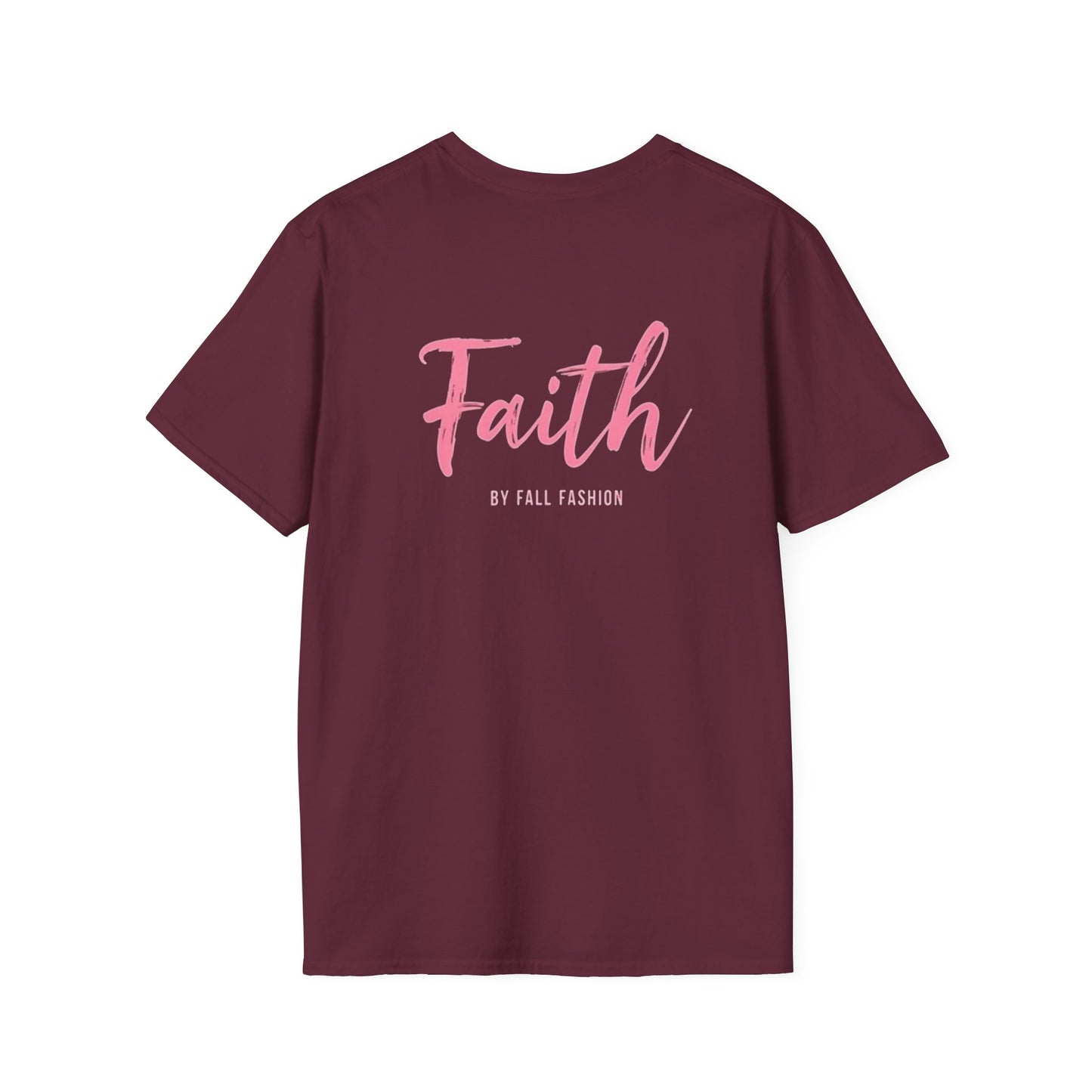 Faith-Inspiring Unisex Softstyle T-Shirt, Everyday Wear, Gift for Her, Christian Apparel, Inspirational Tee, Spiritual Comfort