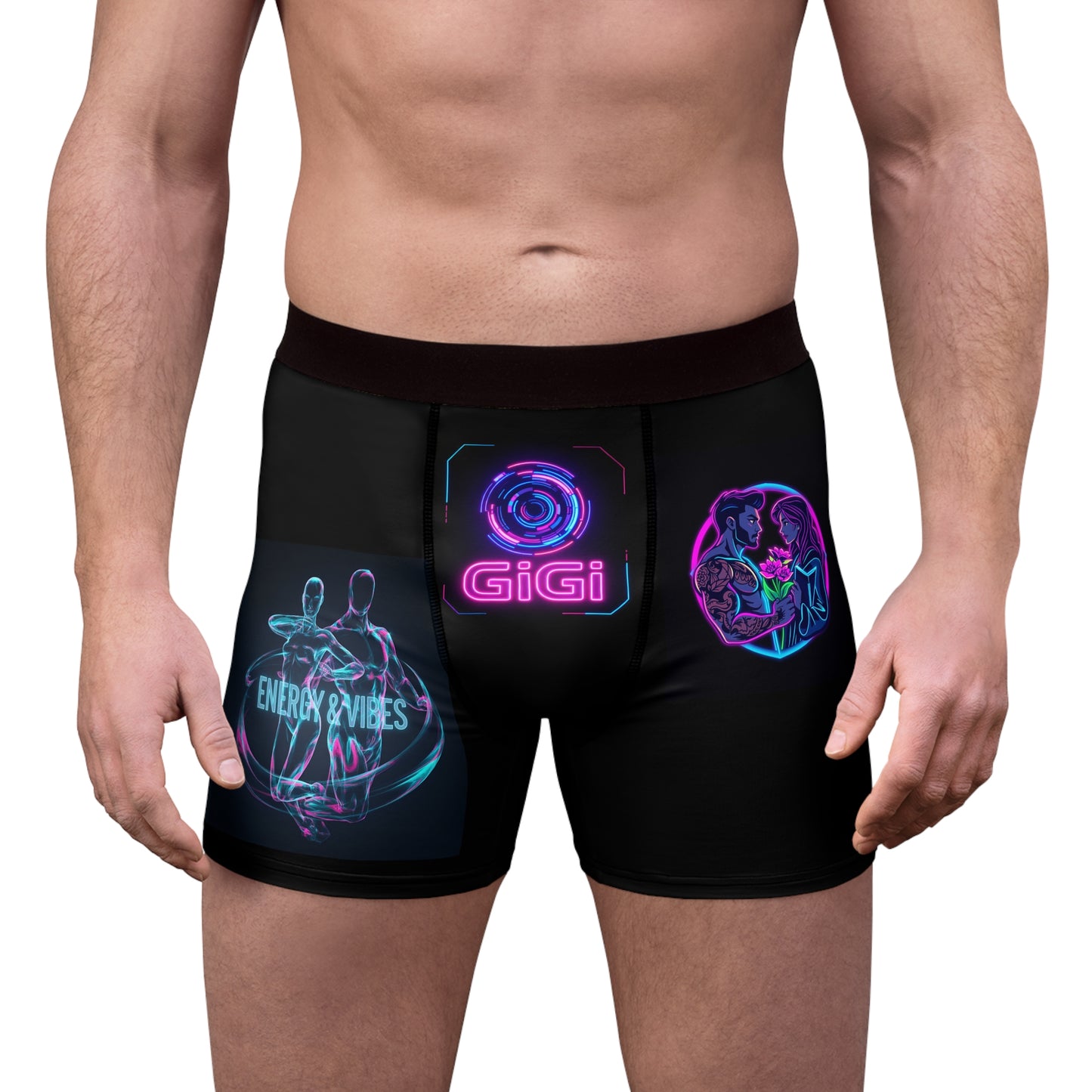 Neon Tech Boxer Briefs — GiGi High-Tech Wellness Energy & Vibes