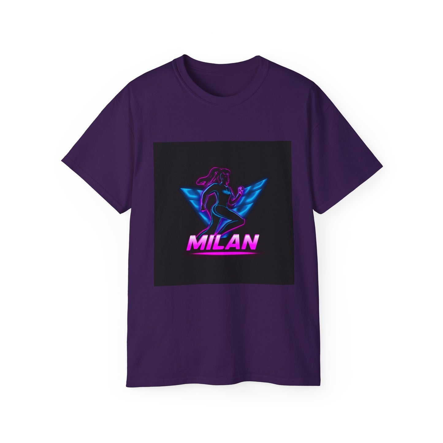 Milan Graphic Tee, Unisex Ultra Cotton T-Shirt, Retro Sportswear, Casual Streetwear, Birthday Gift, Unique Fashion Statement