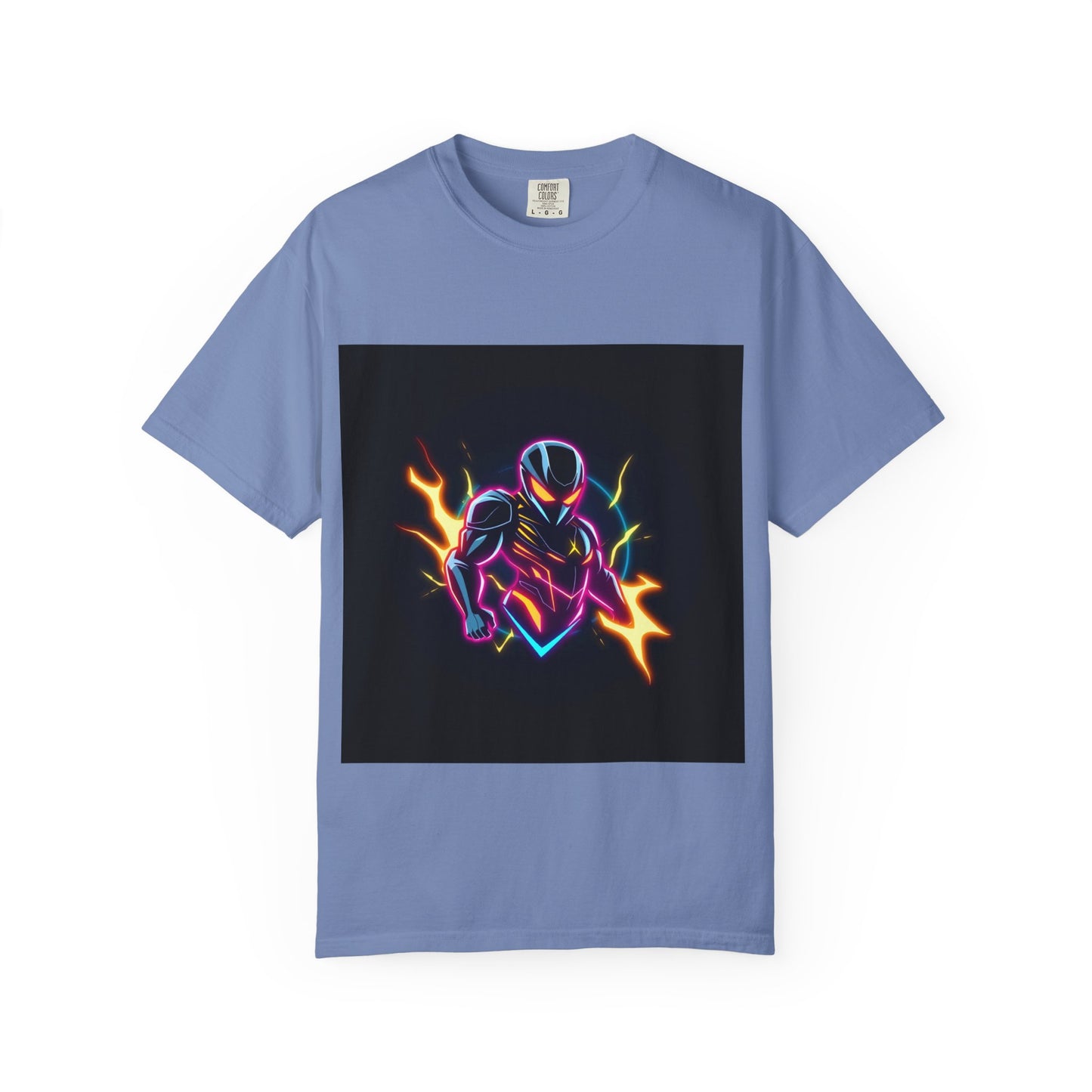 Vibrant Unisex Graphic T-Shirt, Cosmic Dreams Tee, Retro Neon Shirt, Stylish Casual Wear, Gift for Gamers & Dreamers