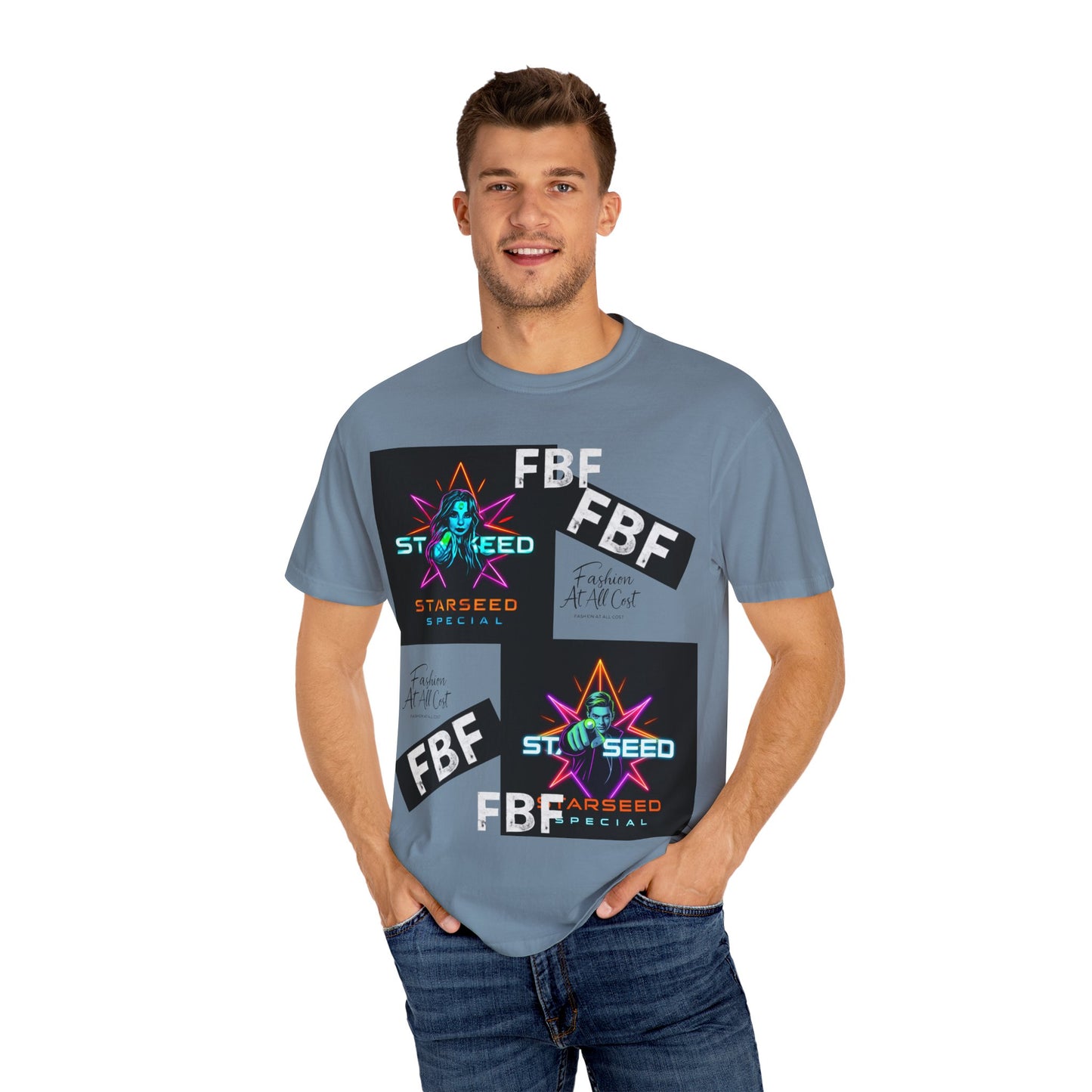 Garment-Dyed T-shirt, Trendy Graphic Tee, Casual Streetwear, Gift for Fashion Lovers, Unisex Style, Everyday Wear