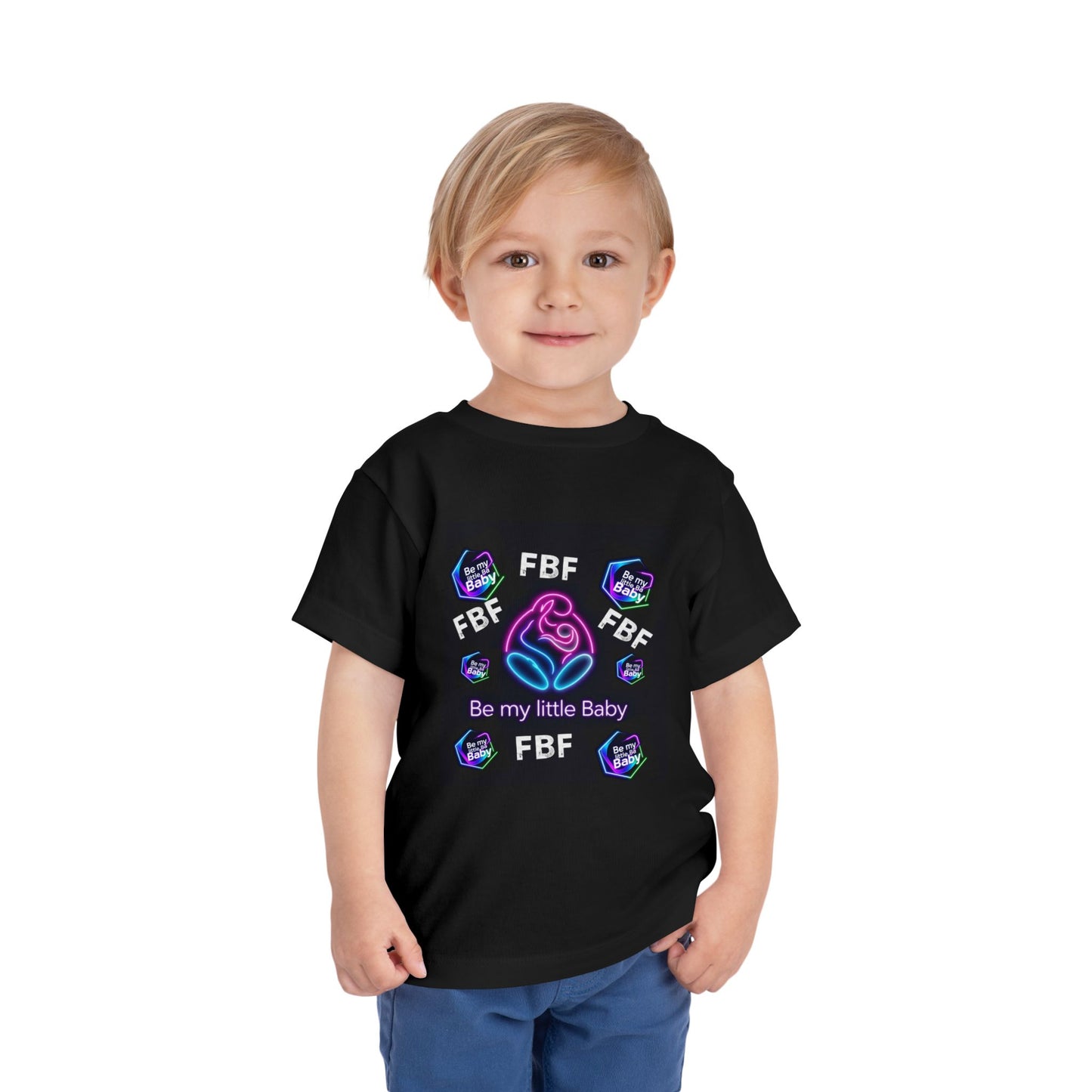 Neon Baby Tee - Toddler Short Sleeve Shirt, Cute Baby Outfit, Birthday Gift, Baby Shower Present, Kids Fashion