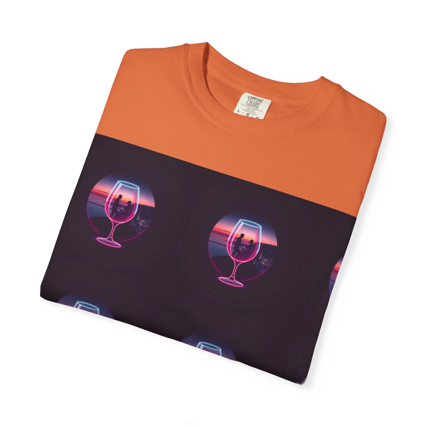 Retro Sunset Glasses T-Shirt, Unisex Garment-Dyed Tee for Casual Wear, Vintage Aesthetic Shirt, Gift for Friends, Summer Vibes Tee, [...]