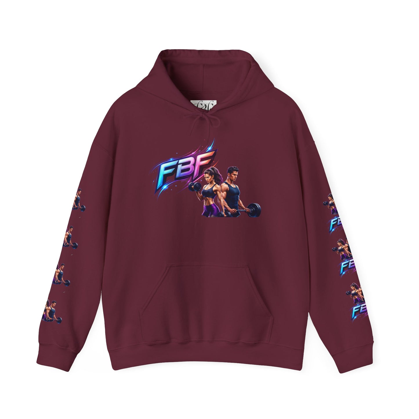 Weightlifting Hoodie — "Blood, Sweat and Tears" Fitness Pullover
