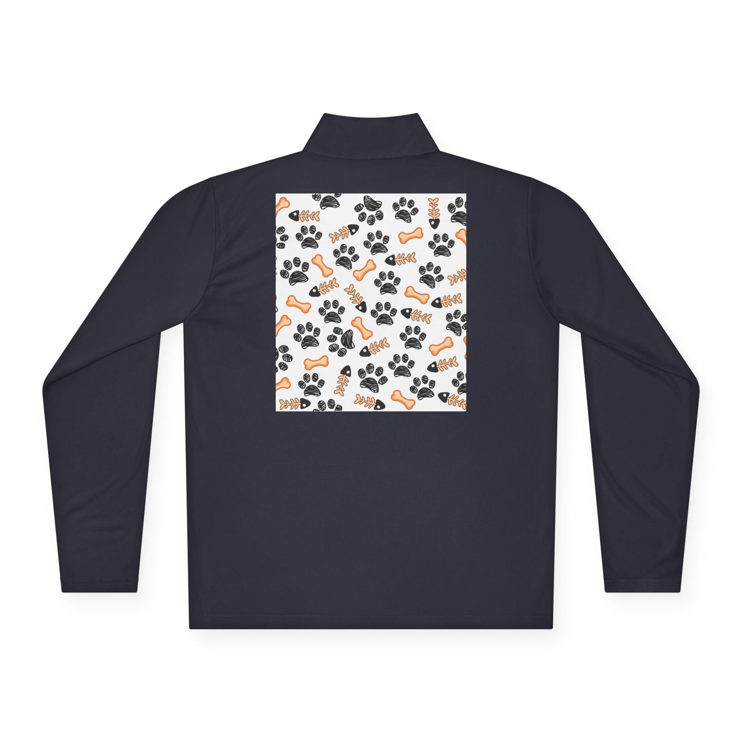 Stay pawsitive  Unisex Quarter-Zip Pullover