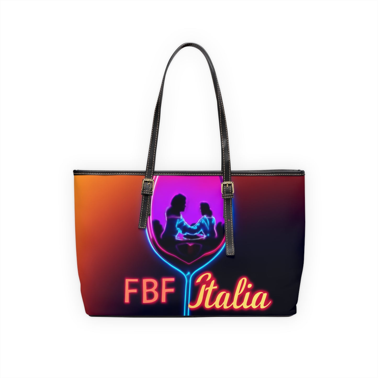 Vibrant PU Leather Shoulder Bag | Stylish Tote for Night Out, Gift for Her, Travel Accessory, Party Bag, Fashion Handbag