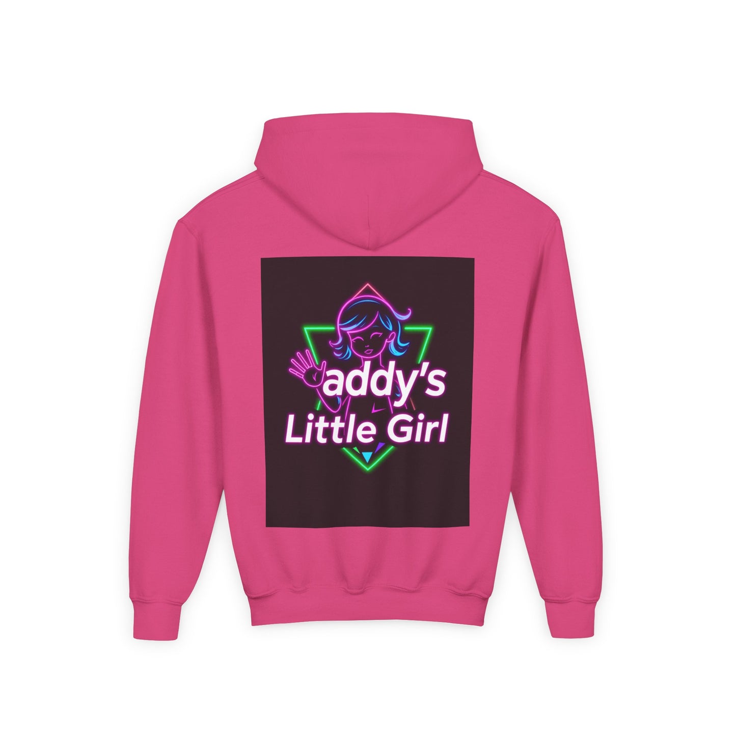 Daddy's Little Girl Hoodie, Cozy Youth Sweatshirt, Cute Gift for Dads, Kids Sweatshirt, Family Celebration Apparel