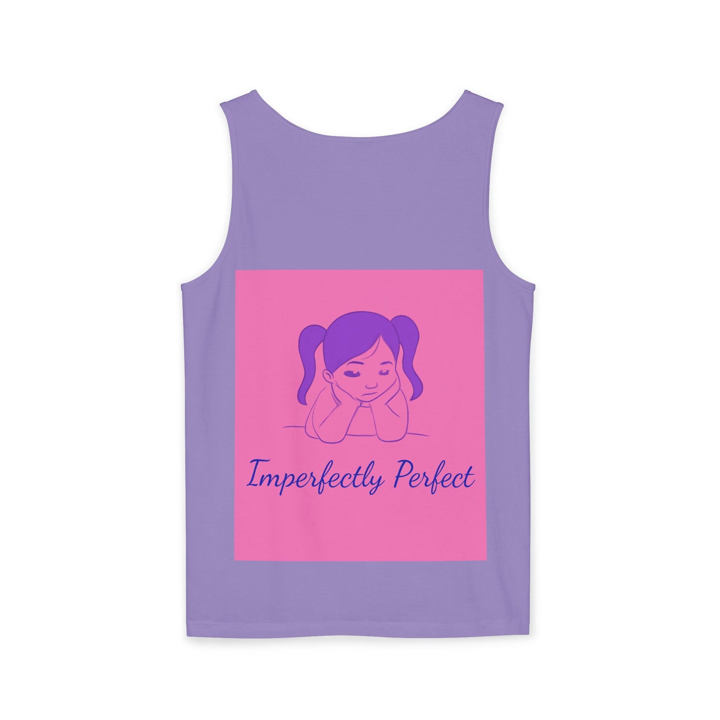 Unisex Graphic Tank Top, Cute Casual Summer Wear, Perfect for Gifts, Self-Love Celebration, Festive & Fun, Daily Comfort
