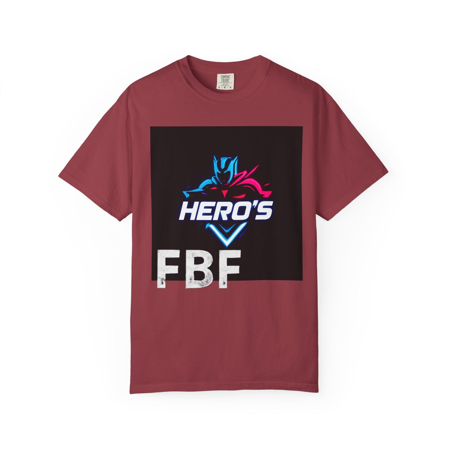Hero's Unisex Garment-Dyed T-shirt, Casual Tee, Perfect for Gifting, Comic Fans, Hero Celebrations, Graphic Tee, Everyday Wear