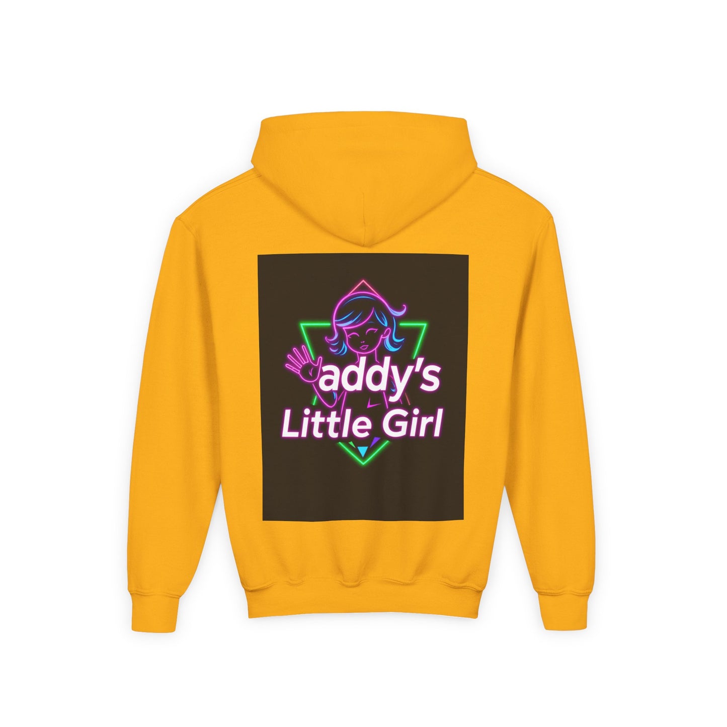 Daddy's Little Girl Hoodie, Cozy Youth Sweatshirt, Cute Gift for Dads, Kids Sweatshirt, Family Celebration Apparel